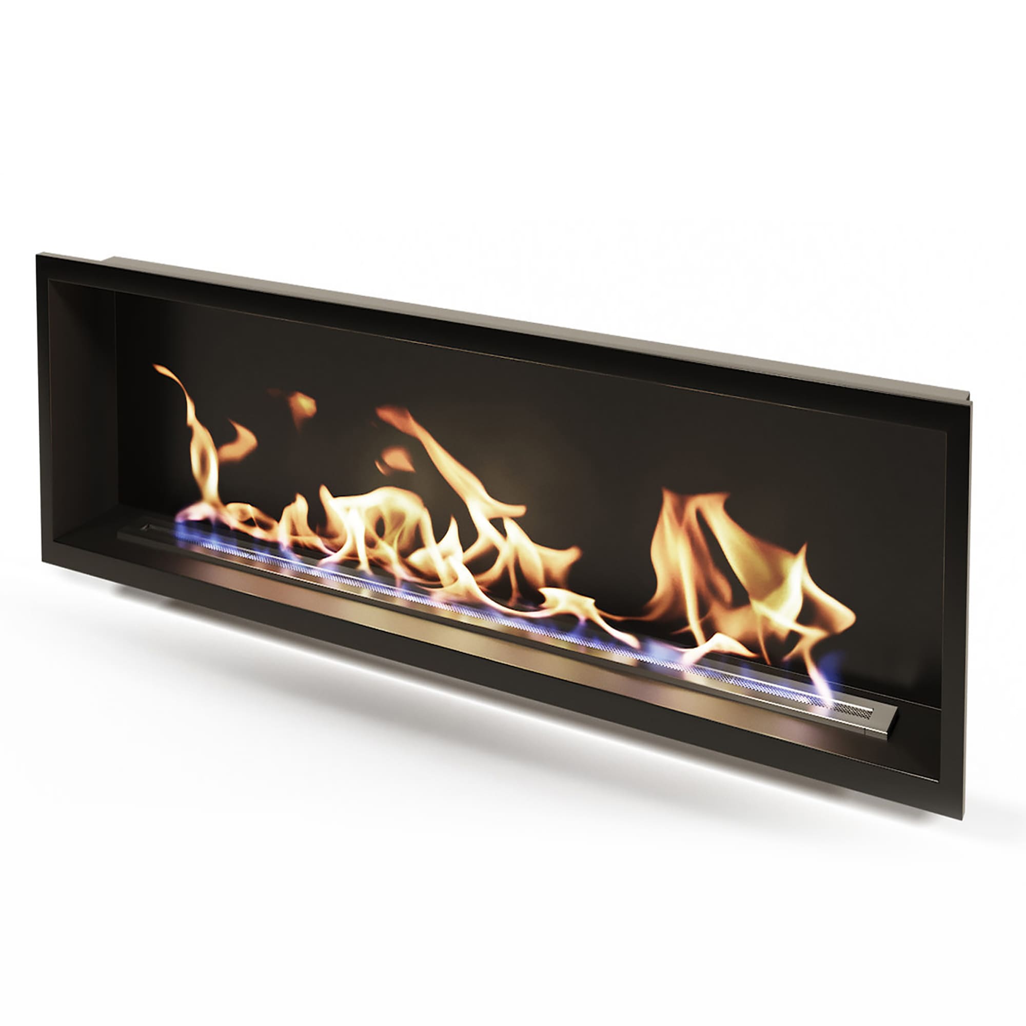 Биокамин "Русский огонь" Гефест 1460 встраиваемый с декоративным стеклом (стемалитом) по цене 47 900 руб.