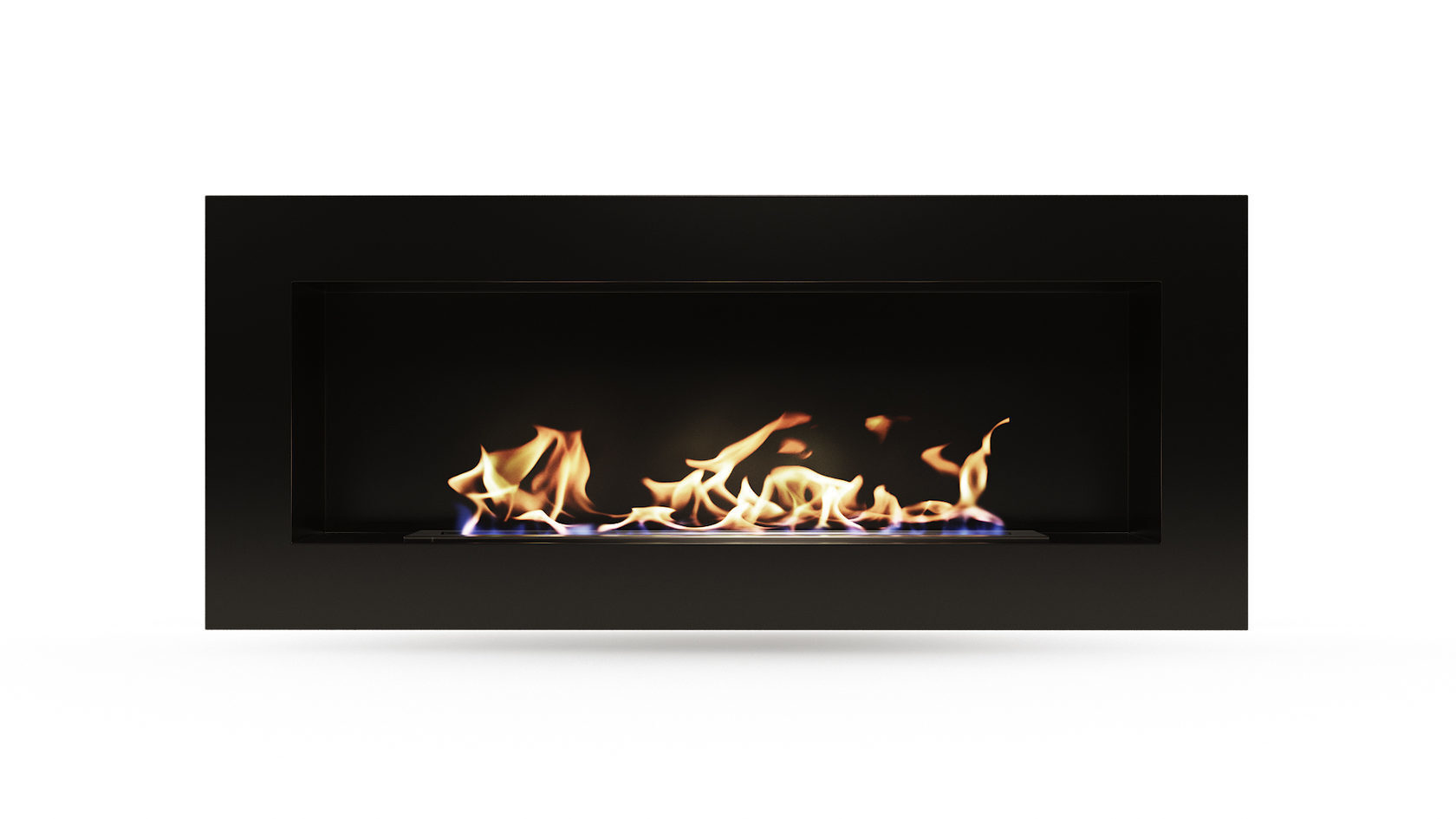 Биокамин "Русский огонь" Лофт 1300V встраиваемый с декоративным стеклом (стемалитом) по цене 39 790 руб.