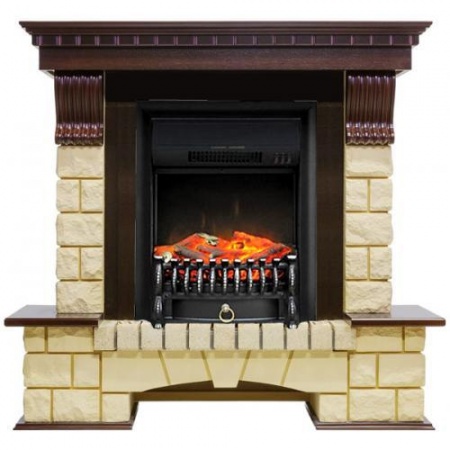 Pierre Luxe шампань (темный дуб)+Fobos FX Black Pierre Luxe шампань (темный дуб)+Fobos FX Black