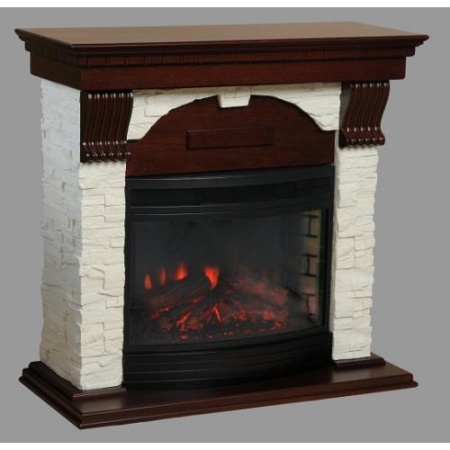 Питсбург-SL (дуб) белый+Firespace 25 S IR Питсбург-SL (дуб) белый+Firespace 25 S IR