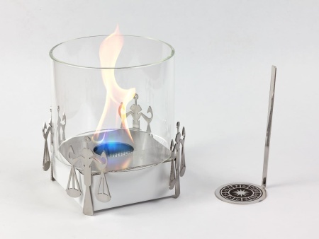 Настольный биокамин Lux Fire Зодиак "Весы" Белый по цене 15 000 руб.