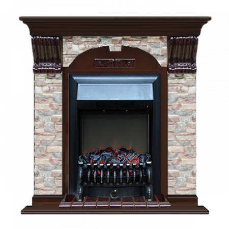 Арочный Грот цветной (дуб)+Fobos Black